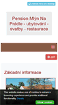 Mobile Screenshot of mlynnapradle.cz